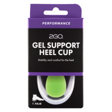 Gel heel cup with support Gel heel cup with support
