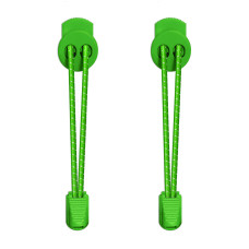 Elastic reflective neon green laces Elastic reflective neon green laces