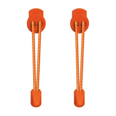 Reflective lock orange shoelaces Reflective lock orange shoelaces