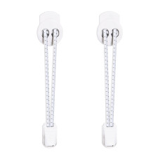 Reflective lock white shoelaces Reflective lock white shoelaces