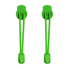 Elastic lock neon green shoelaces Elastic lock neon green shoelaces