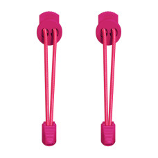 Elastic lock hot pink shoelaces Elastic lock hot pink shoelaces