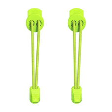 Elastic lock neon yellow shoelaces Elastic lock neon yellow shoelaces