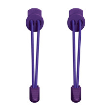 Elastic lock purple shoelaces Elastic lock purple shoelaces