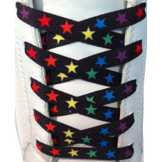 Colourful stars shoelaces Colourful stars shoelaces