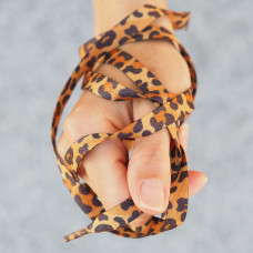 Leopard shoelaces Leopard shoelaces