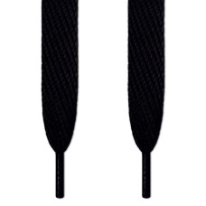 Super wide black shoelaces Super wide black shoelaces