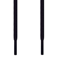 Round black shoelaces Round black shoelaces