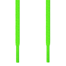 Round neon green shoelaces Round neon green shoelaces