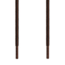 Round black & dark brown laces Round black & dark brown laces