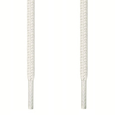 Round white shoelaces Round white shoelaces