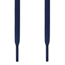 Oval navy blue shoelaces Oval navy blue shoelaces