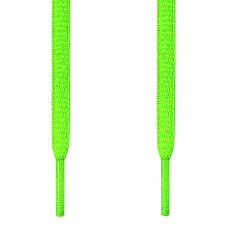 Oval neon green shoelaces Oval neon green shoelaces