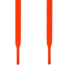 Oval neon orange shoelaces Oval neon orange shoelaces