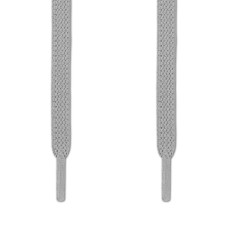 Elastic Flat Light Grey Shoelaces (No Tie) Elastic Flat Light Grey Shoelaces (No Tie)