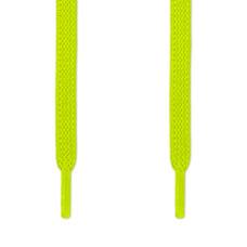 Elastic flat neon yellow shoelaces (no tie) Elastic flat neon yellow shoelaces (no tie)