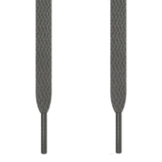 Flat dark grey shoelaces Flat dark grey shoelaces