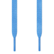 Flat light blue shoelaces Flat light blue shoelaces