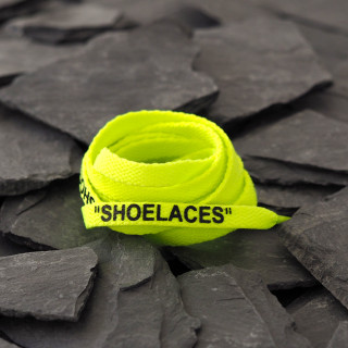 Volt Yellow OFF-WHITE Shoelaces