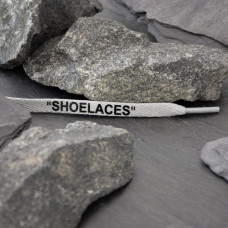 Light Grey OFF-WHITE Shoelaces Light Grey OFF-WHITE Shoelaces