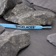 University Blue OFF-WHITE Shoelaces University Blue OFF-WHITE Shoelaces