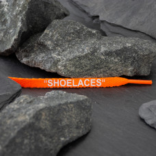 Neon Orange OFF-WHITE Shoelaces Neon Orange OFF-WHITE Shoelaces