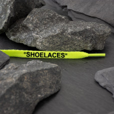 Volt Yellow OFF-WHITE Shoelaces Volt Yellow OFF-WHITE Shoelaces